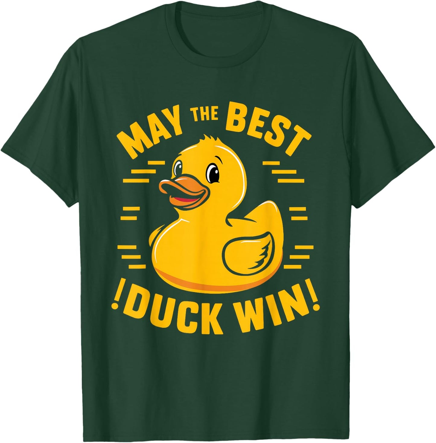 Rubber Duck Racing Team Family Competition Race T-Shirt - T-Shirt | Forest