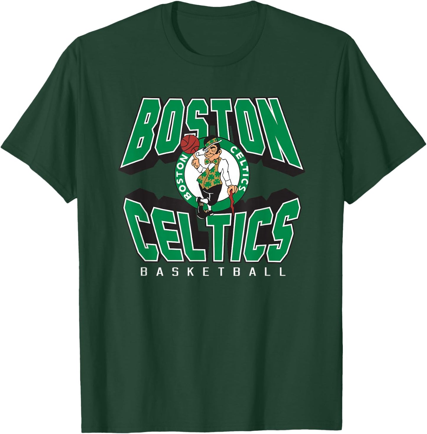 NBA Official Boston Celtics Blowin Up T-Shirt - T-Shirt | Forest
