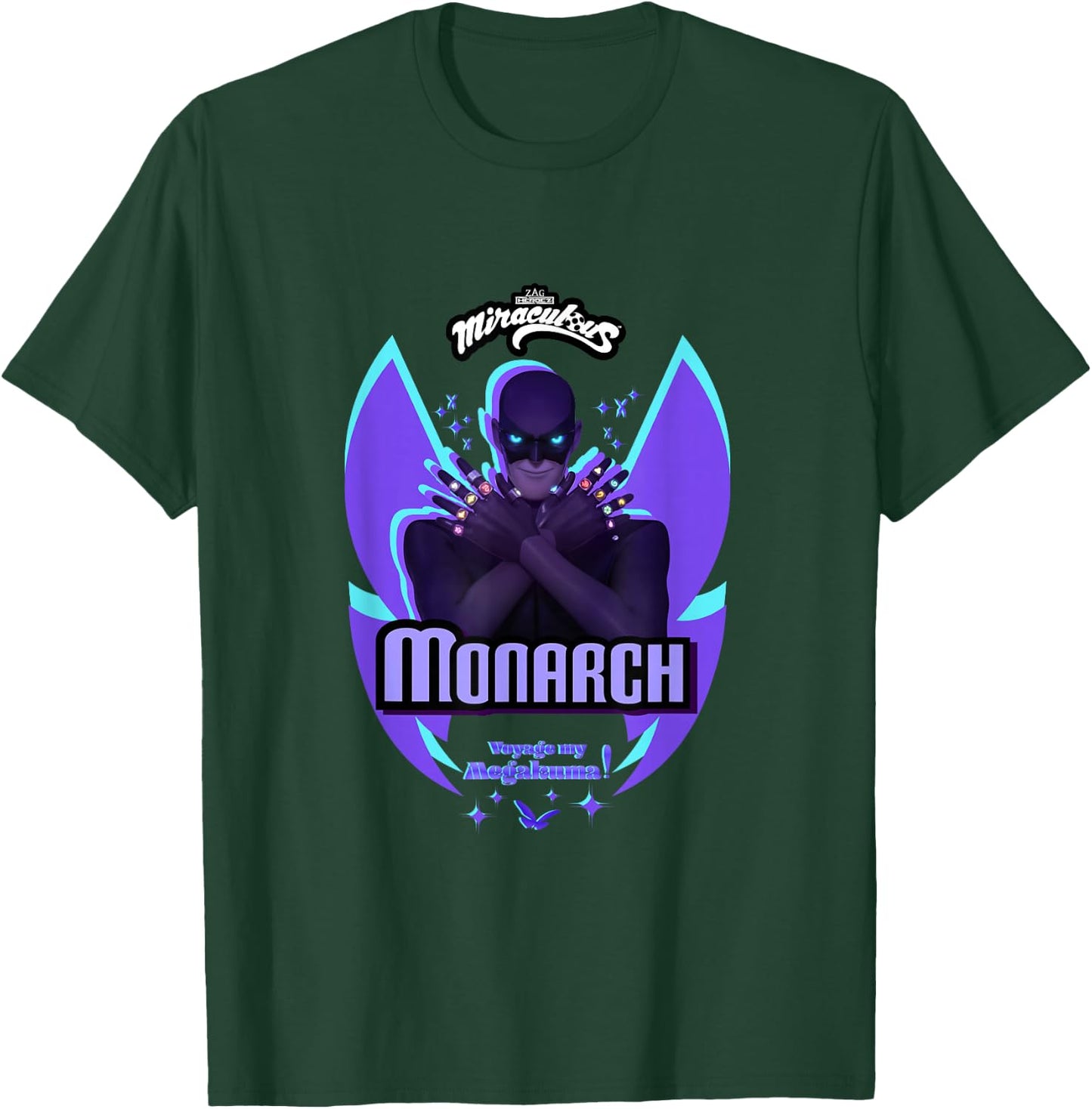 Miraculous Ladybug Villains Collection Monarch T-Shirt - T-Shirt | Forest
