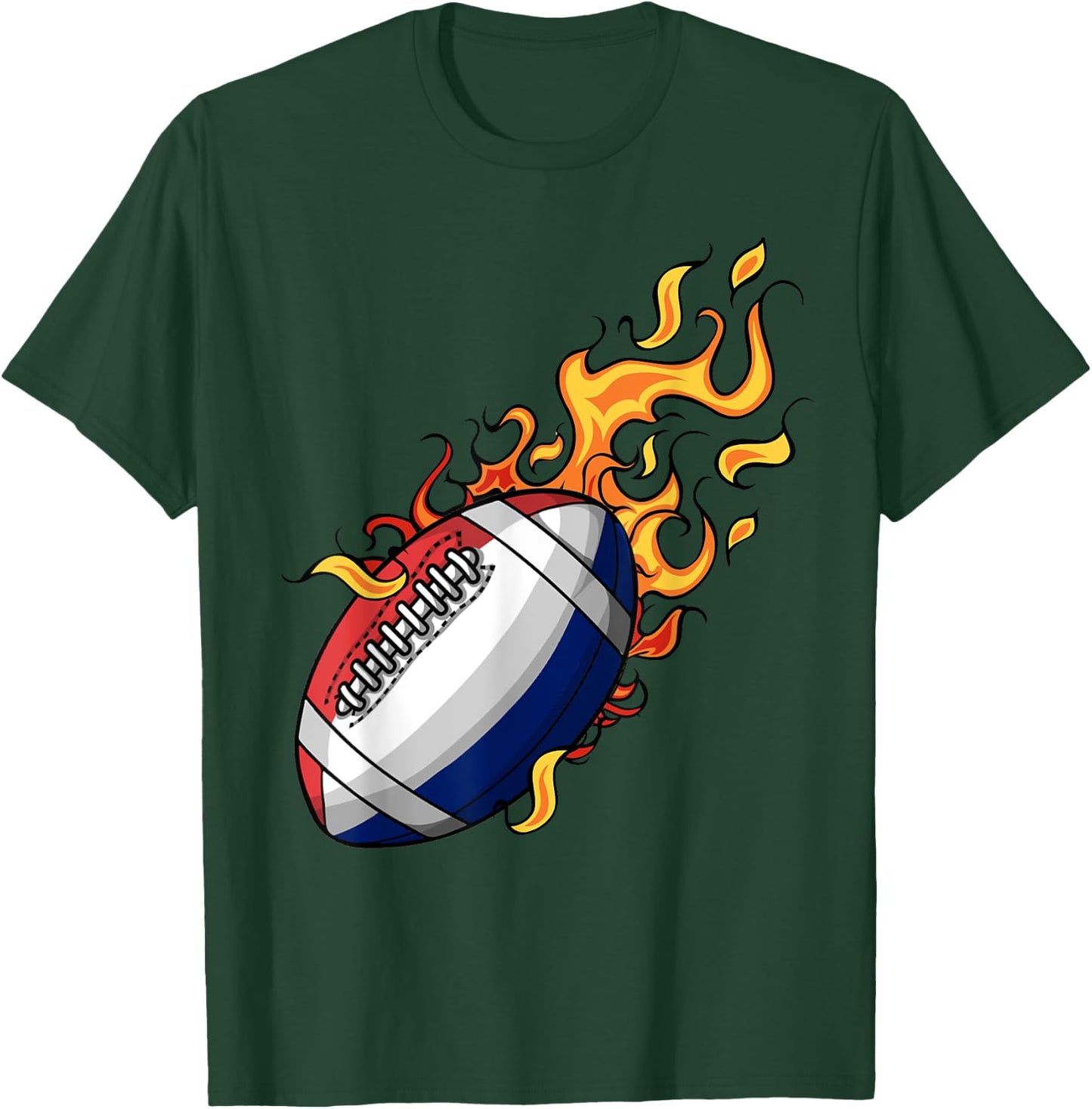 Men's Men's Women's Rugby Player Shirt, Black, S T-Shirt - T-Shirt | Forest