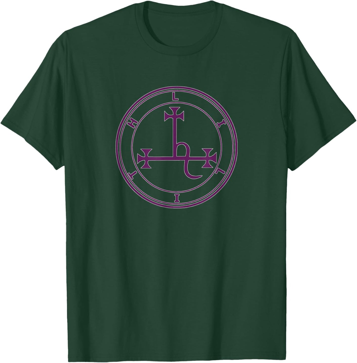 Lilith Female Demon Supernatural Seal T-Shirt - T-Shirt | Forest