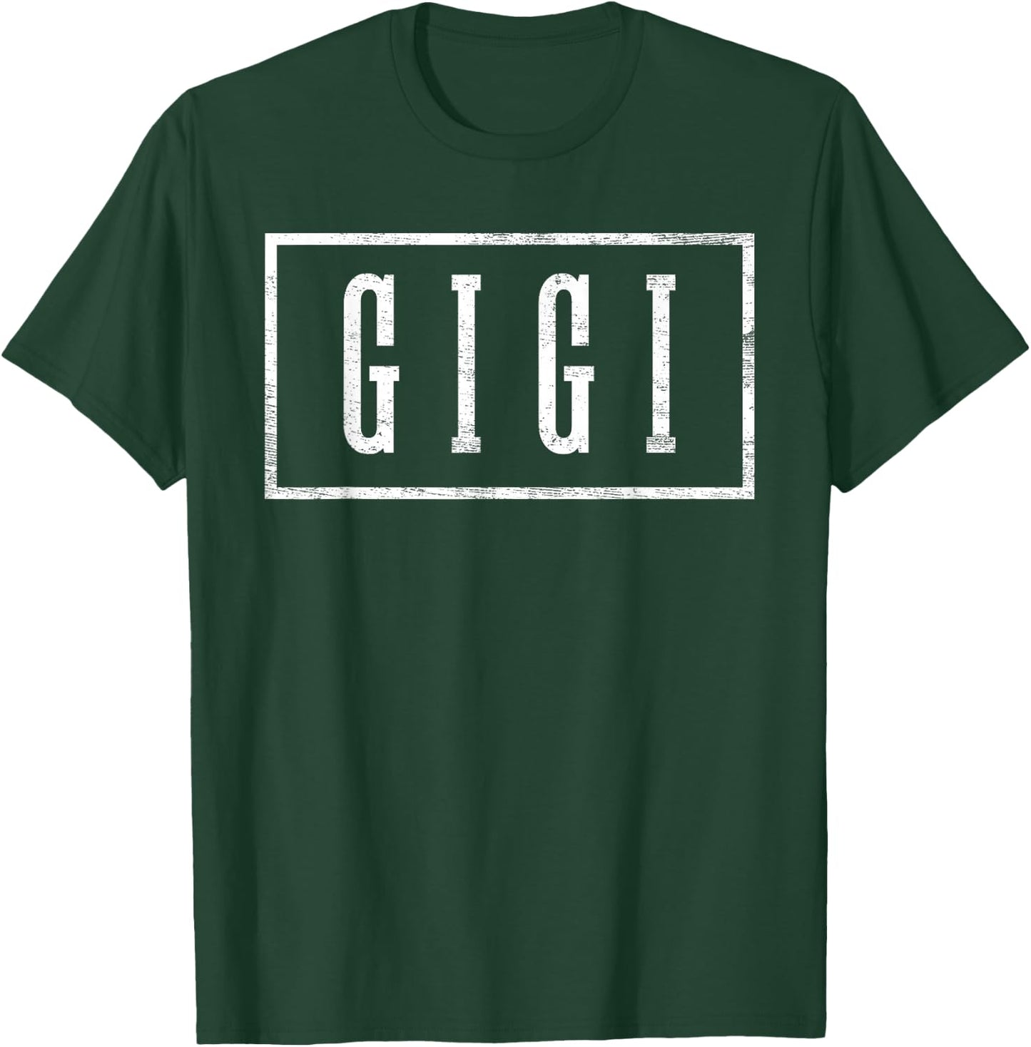 Gigi - Sleek Framed Design Mother's Day Gigi T-Shirt - T-Shirt | Forest