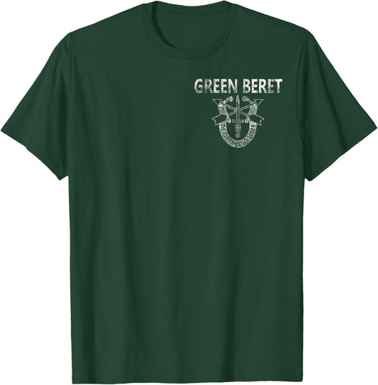 Green Beret Threat - RELAXED FIT T-Shirt - T-Shirt | Forest