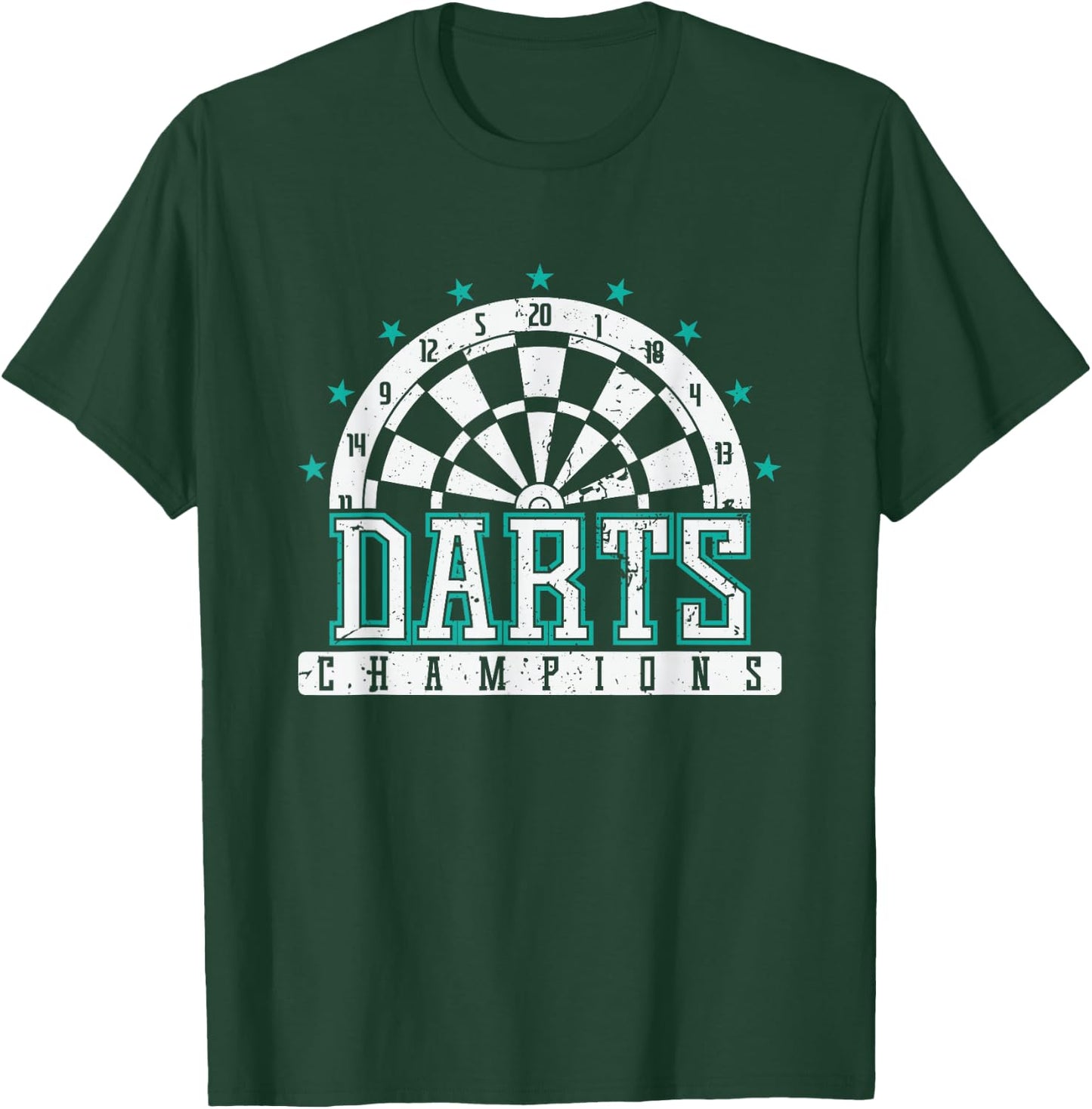 Darts Champion T-Shirt - T-Shirt | Forest