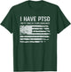 I Have PTSD Pretty Tired of Stupid Democrats Funny Politics T-Shirt - T-Shirt | Forest