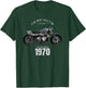 55th Birthday Man Motorcycle Biker Biker 1970 T-Shirt - T-Shirt | Forest