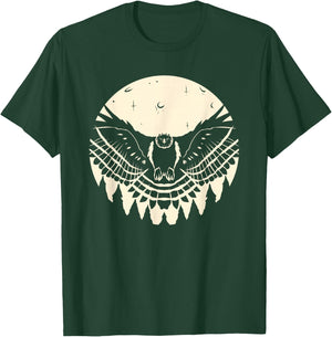 Harpyie Vor Dem Mond Greifvogel Adler Vogel Harpy Eagle T-Shirt - T-Shirt | Forest
