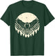 Harpyie Vor Dem Mond Greifvogel Adler Vogel Harpy Eagle T-Shirt - T-Shirt | Forest