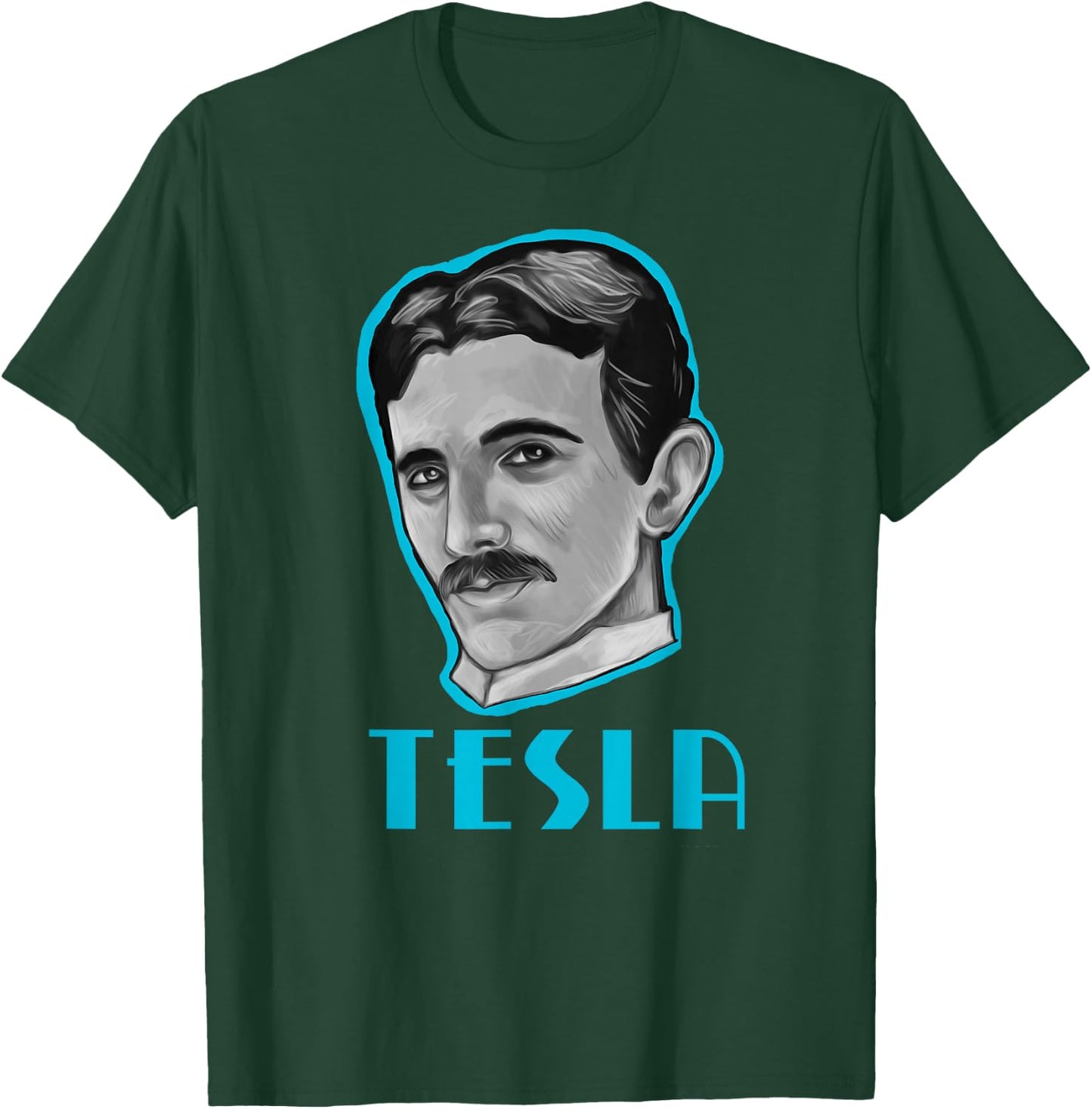 Nikola Tesla T-Shirt - T-Shirt | Forest