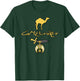 Camel rider Shriner Masonic Symbol Freemason T-Shirt - T-Shirt | Forest