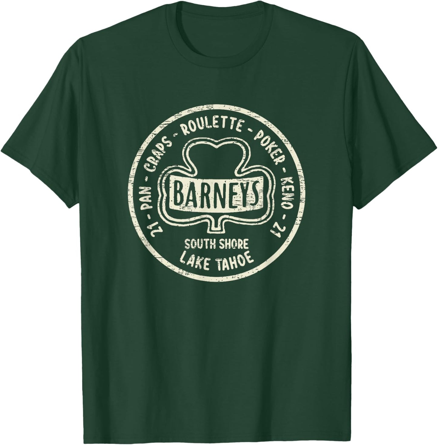 Lake Tahoe Vintage Advertisement T-Shirt - T-Shirt | Forest