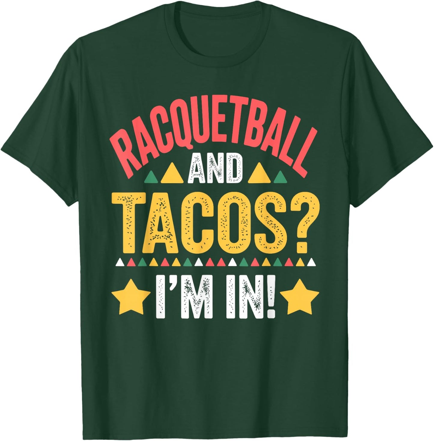 Funny Racquetball Design Women Racquetball Player T-Shirt - T-Shirt | Forest
