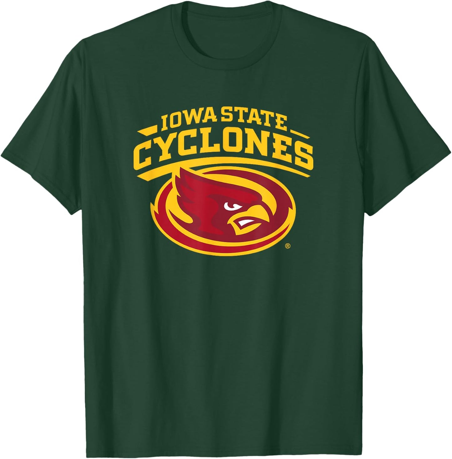 Iowa State Cyclones Cy Mascot Officially Licensed T-Shirt - T-Shirt | Forest
