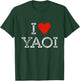 I Love Yaoi Anime Lover Vintage LGBTQ Boys' Love Manga T-Shirt - T-Shirt | Forest