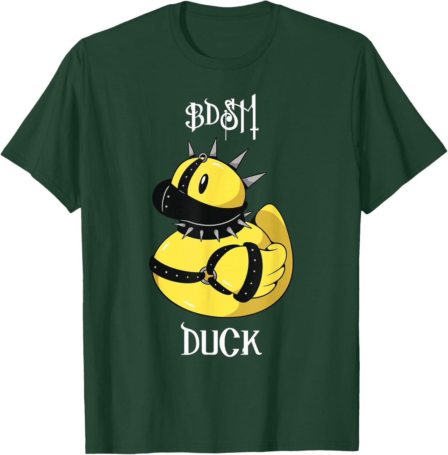BDSM Duck Gag Fetish Bondage Gift T-Shirt - T-Shirt | Forest