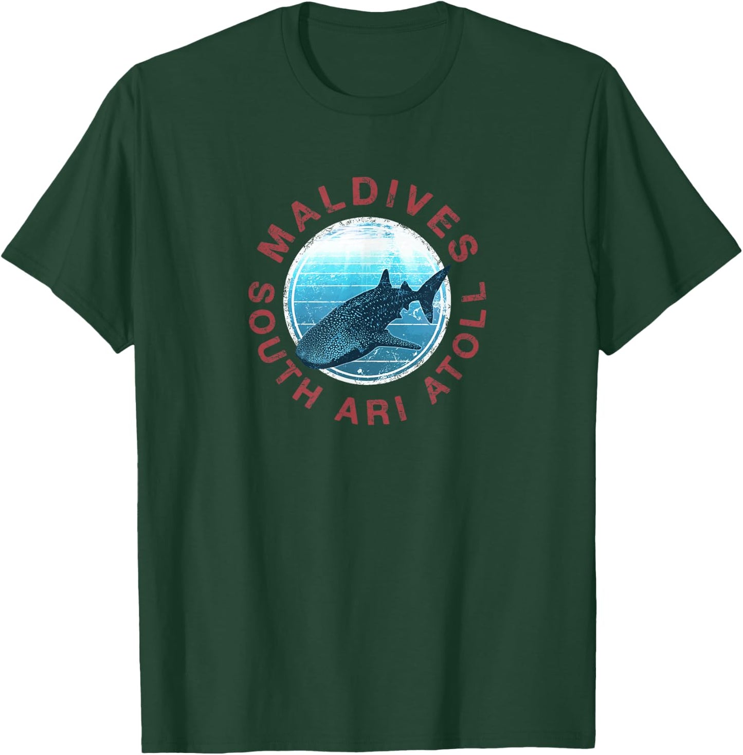 DIVE Maldives Whale Shark T-Shirt - T-Shirt | Forest