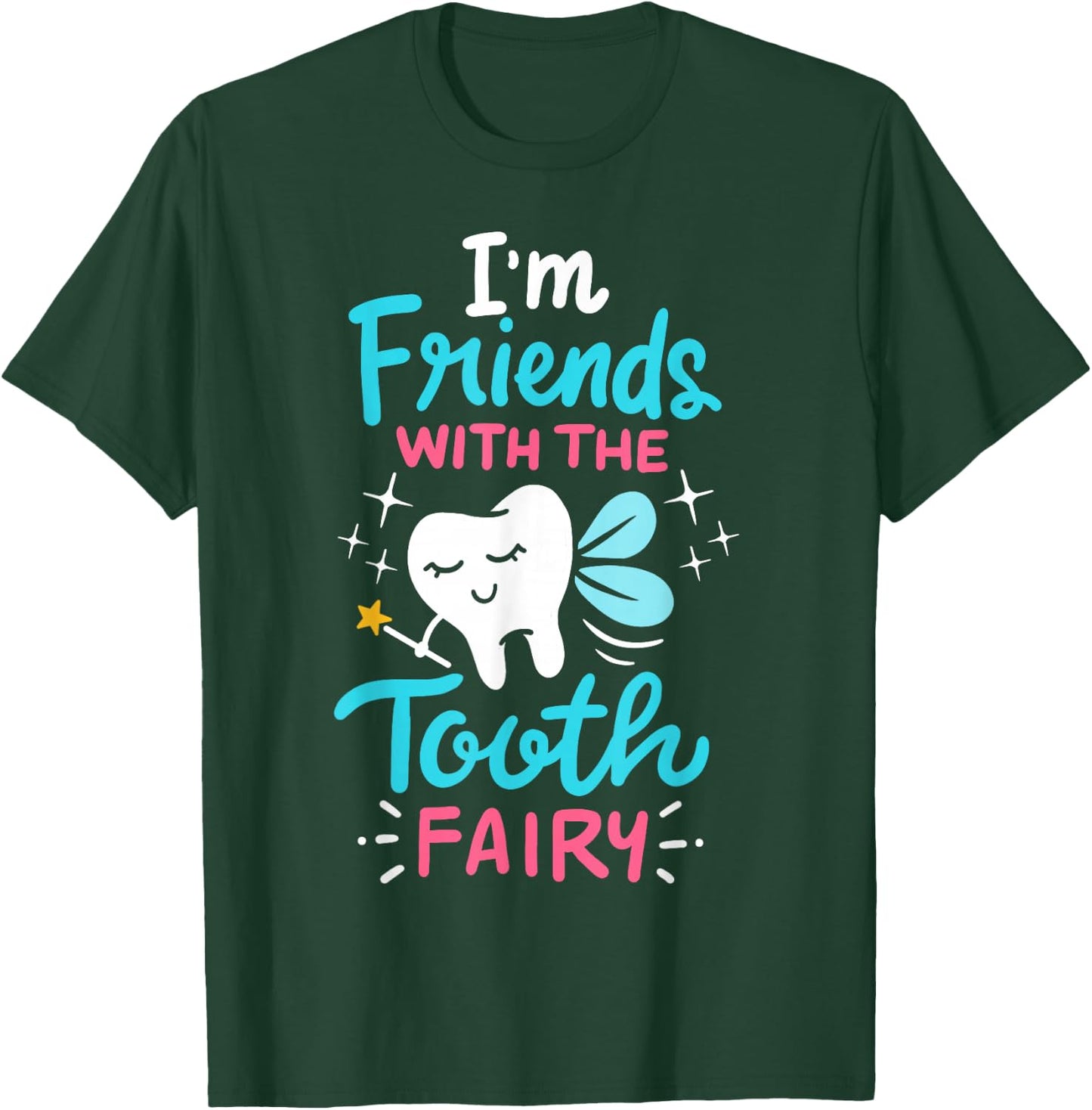 Tooth Fairy Pediatric Dentist Dental Assistant Hygienist Small T-Shirt - T-Shirt | Forest