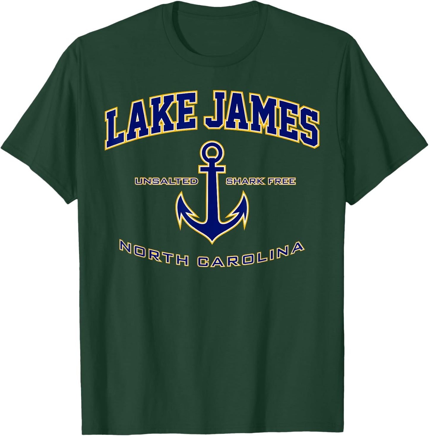 Lake James NC T-Shirt - T-Shirt | Forest
