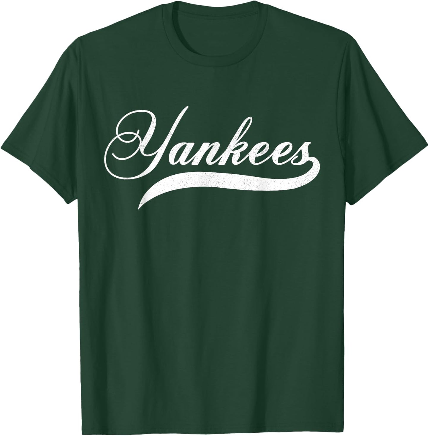 Yankees Vintage Retro Style Classic 70s & 80s T-Shirt - T-Shirt | Forest