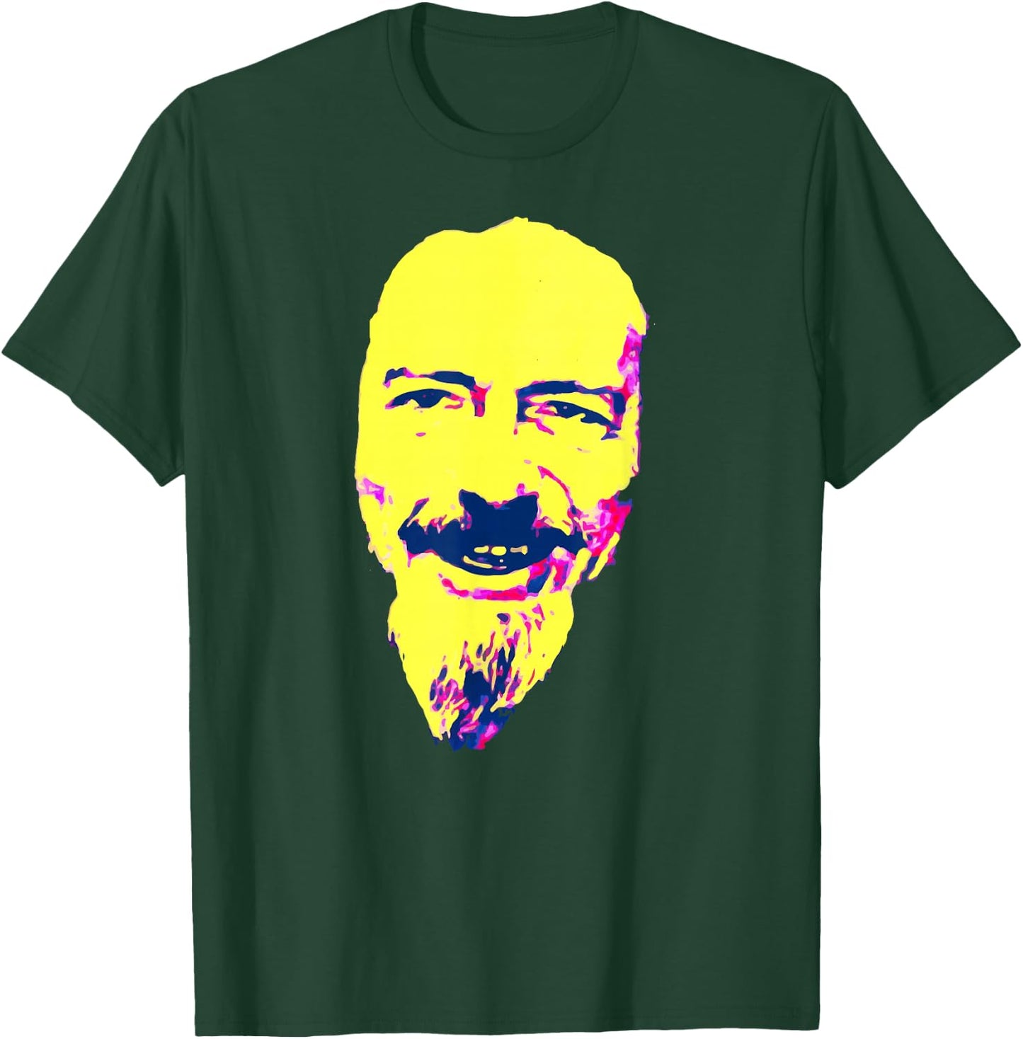 Psychedelic Alan Watts T-Shirt - T-Shirt | Forest