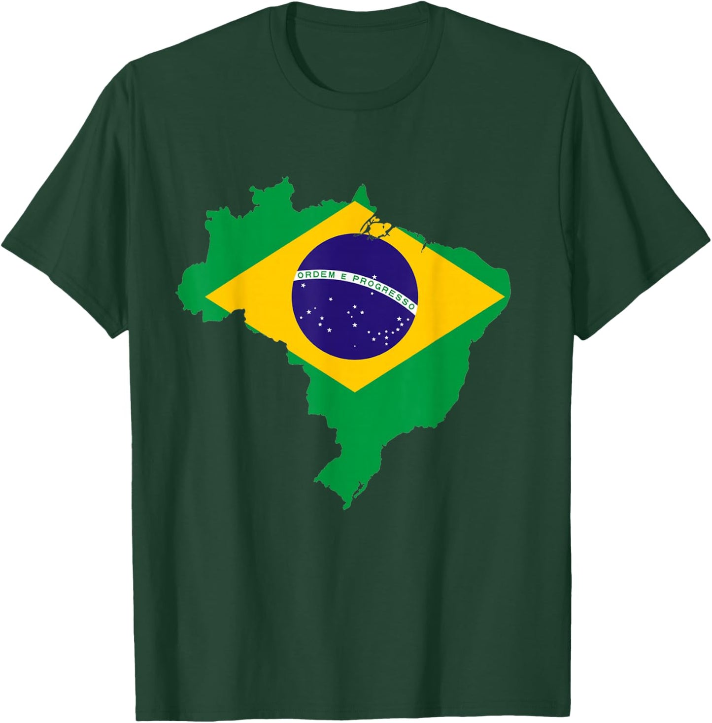 Brasilien , brasilianische Kleidung, Brasilien Shirt für Damen Herren T-Shirt - T-Shirt | Forest