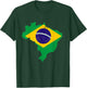 Brasilien , brasilianische Kleidung, Brasilien Shirt für Damen Herren T-Shirt - T-Shirt | Forest