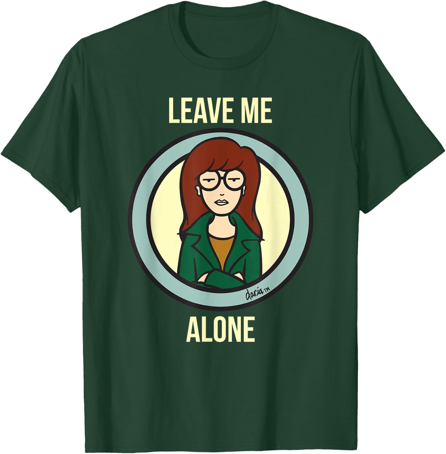Mademark x Daria - Leave Me Alone Daira T-Shirt - T-Shirt | Forest