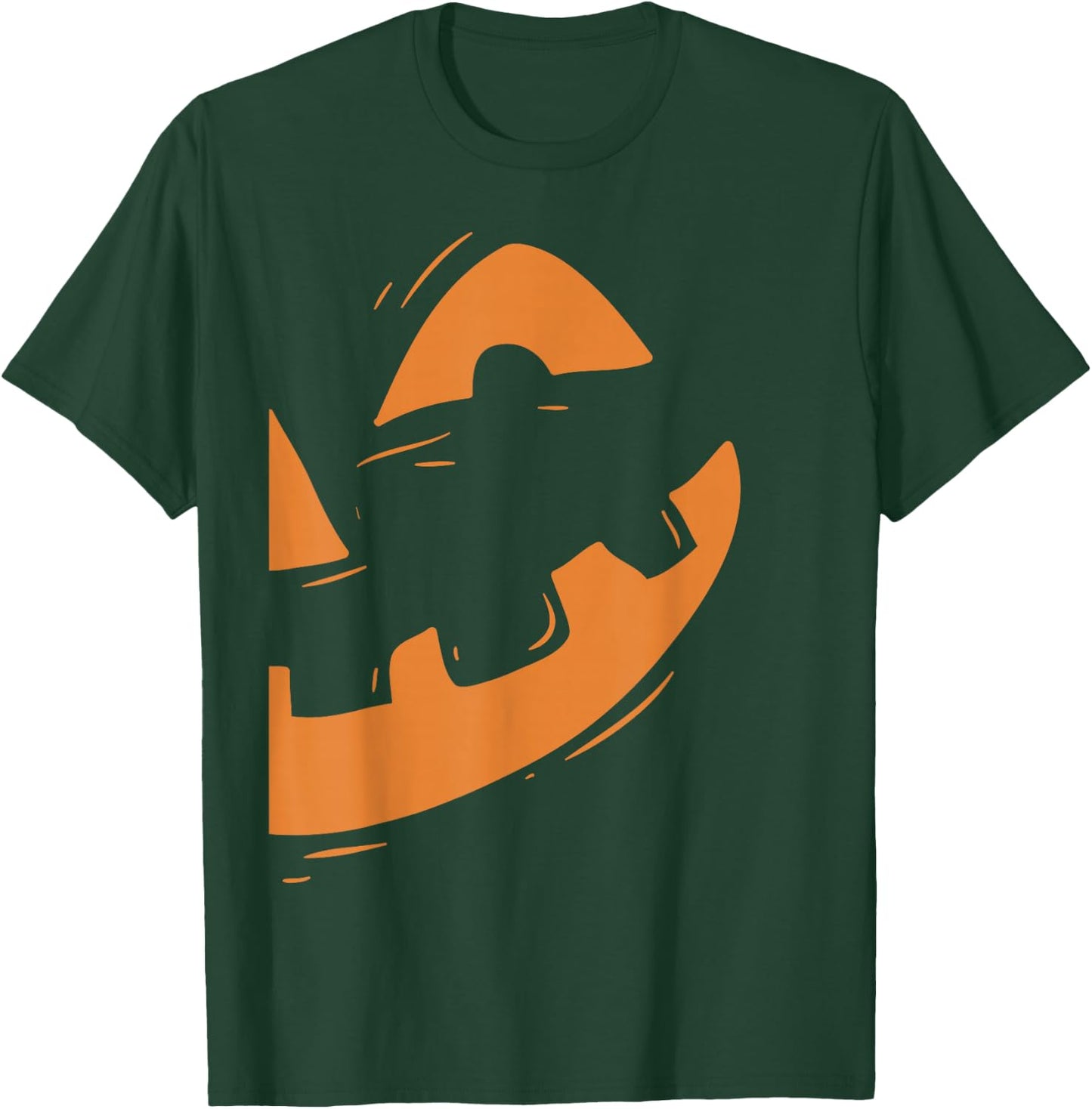 Jack-O-Lantern Shirt Pumpkin Face Halloween Matching Couple T-Shirt - T-Shirt | Forest
