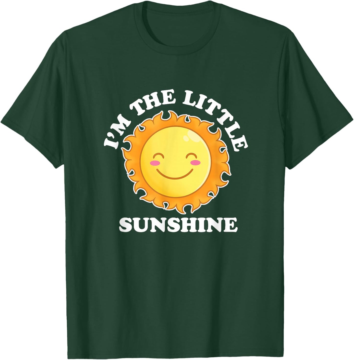 I'm The Little Sunshine Sunlight Lover Summer Kid T-Shirt - T-Shirt | Forest