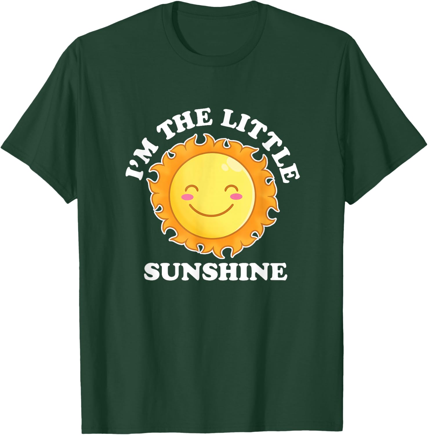 I'm The Little Sunshine Sunlight Lover Summer Kid T-Shirt - T-Shirt | Forest