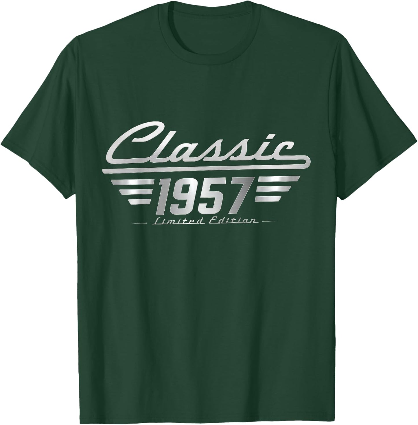 Classic 1957 Limited Edition Vintage Car Birthday T-Shirt - T-Shirt | Forest