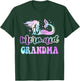 Mermaid Grandma Cute Funny Matching Mermaid Birthday Party T-Shirt - T-Shirt | Forest