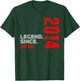 Born In June 2014 Vintage Birthday Legend Since June 2014 T-Shirt - T-Shirt | Forest