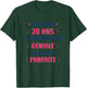 Funny Awesome 20 Years Woman Birthday 20 Years , white, Female X-Small T-Shirt - T-Shirt | Forest