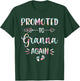 Promoted To Granna Again Flower Cute T-Shirt - T-Shirt | Forest