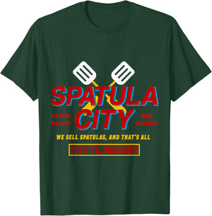 Spatula City Funny Women T-Shirt - T-Shirt | Forest