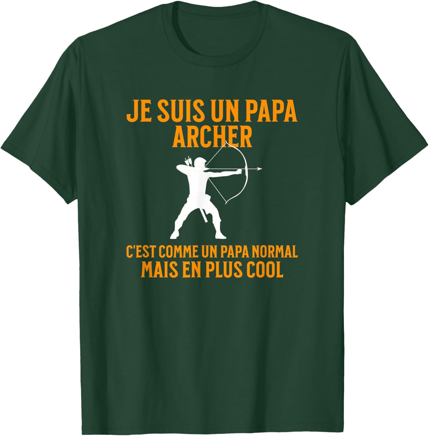 Papa Archer | Archer Gift | Humor Archery T-Shirt - T-Shirt | Forest