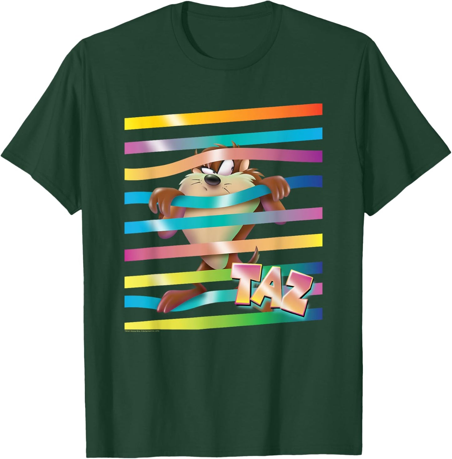 Looney Tunes Taz Stripes T-Shirt - T-Shirt | Forest