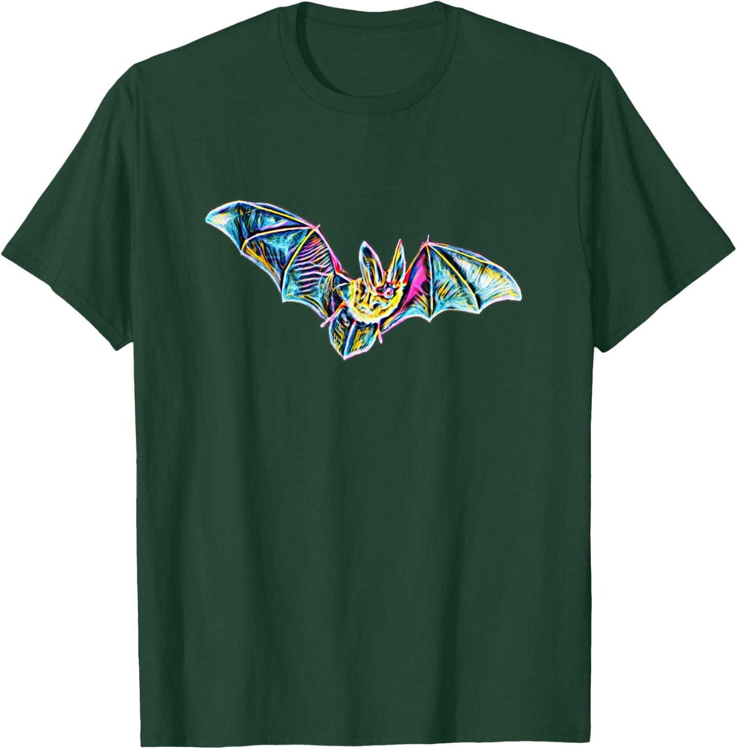 Fledermaus Vampir Halloween Fledermäuse T-Shirt - T-Shirt | Forest