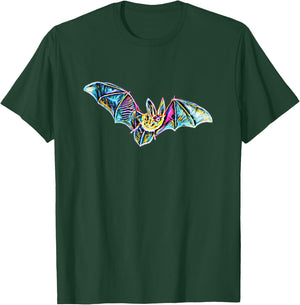 Fledermaus Vampir Halloween Fledermäuse T-Shirt - T-Shirt | Forest