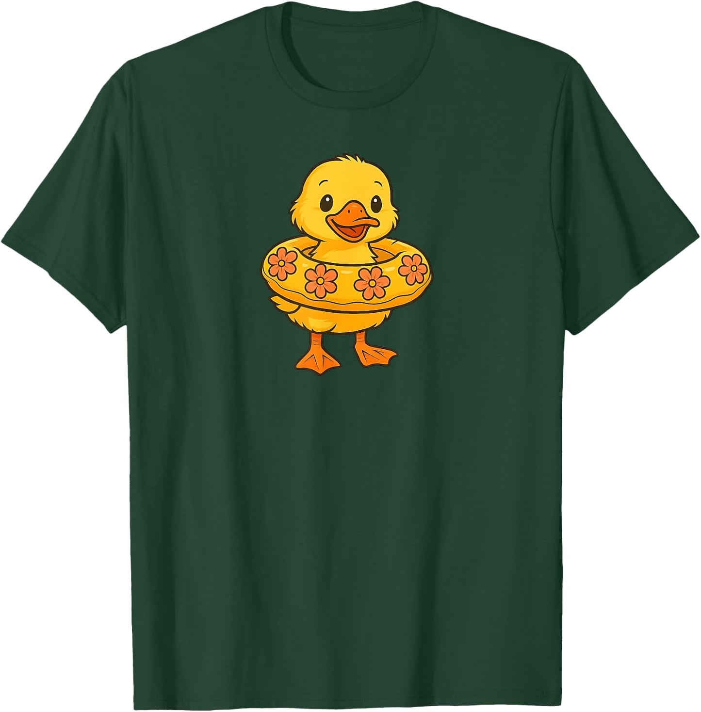 Ducky Floaty T-Shirt - T-Shirt | Forest