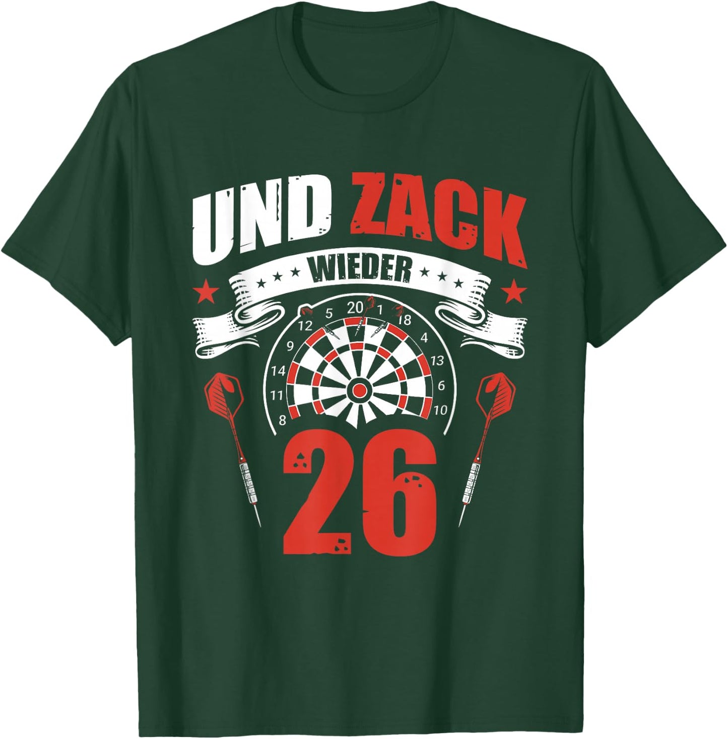 Dart and Zack Again 26 , black T-Shirt - T-Shirt | Forest