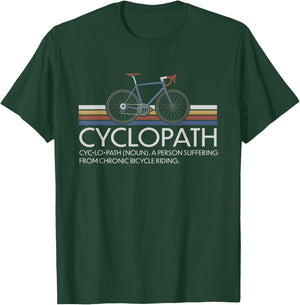 Cyclopath Gravelbike Cyclocross Cycling Roadbike Cycling T-Shirt - T-Shirt | Forest