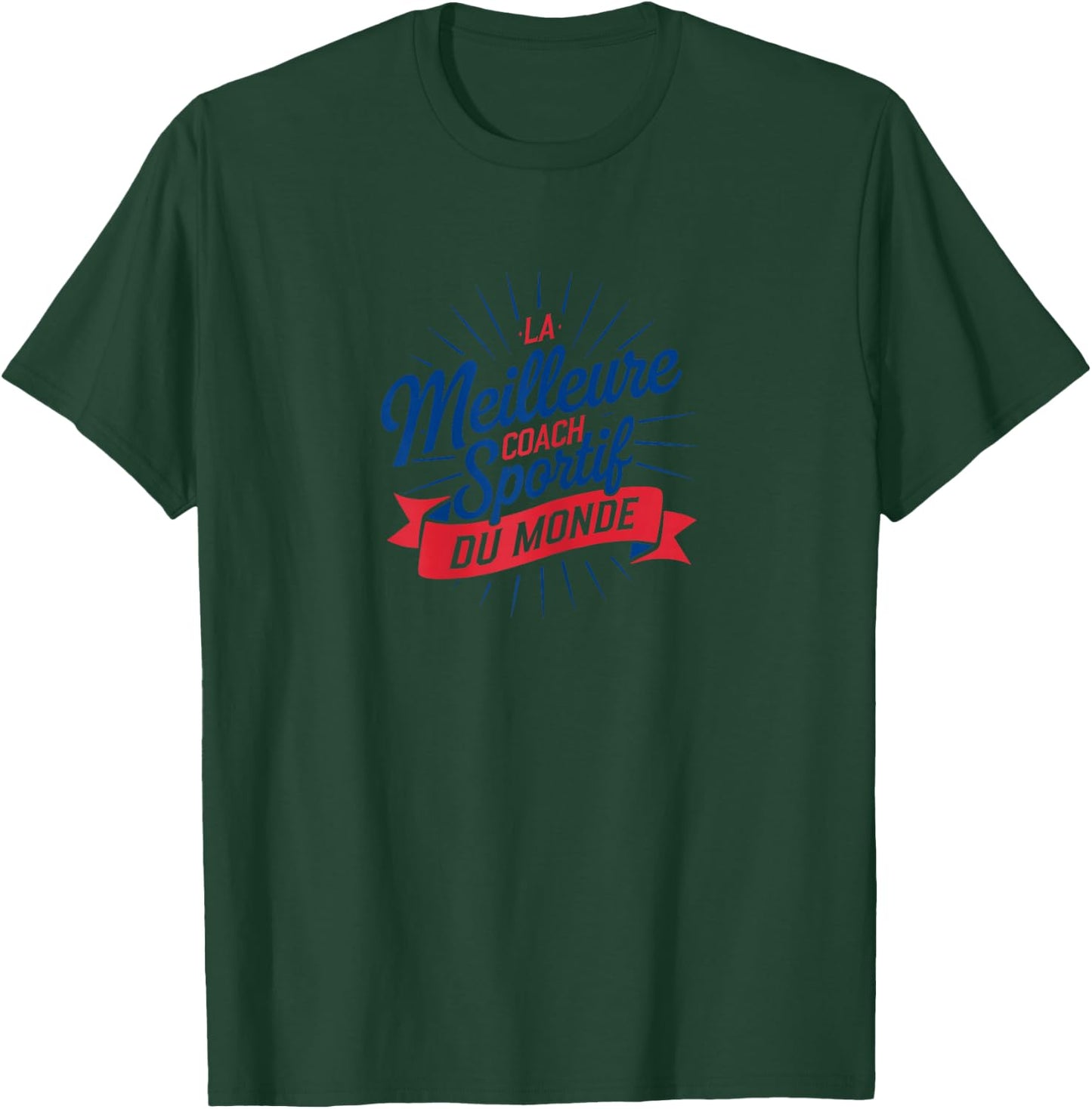 The best sports coach in the world T-Shirt - T-Shirt | Forest