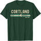 Cortland NY | New York | Travel & 80s Style T-Shirt - T-Shirt | Forest