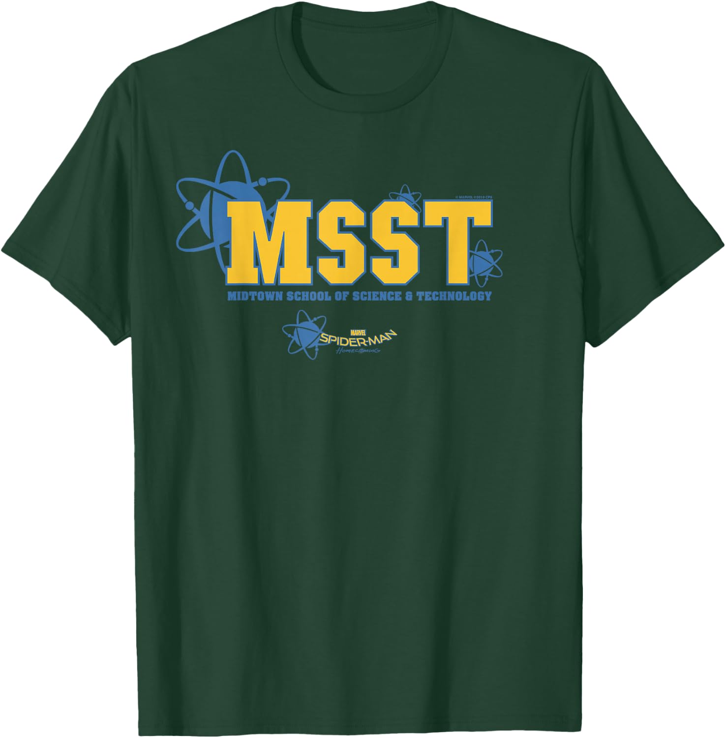 Marvel Spider-Man: Homecoming MSST Logo T-Shirt - T-Shirt | Forest