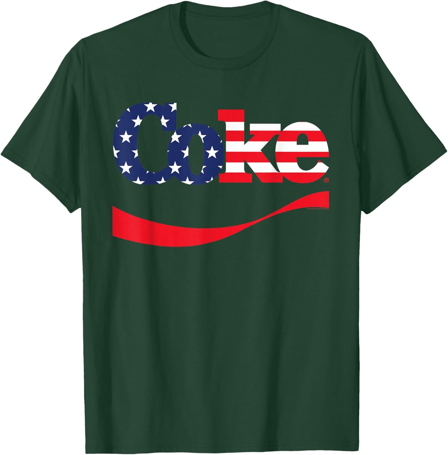 Coca-Cola - Flag T-Shirt - T-Shirt | Forest
