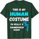 This Is My Human Costume I'm Really A Hammerhead Shark T-Shirt - T-Shirt | Forest