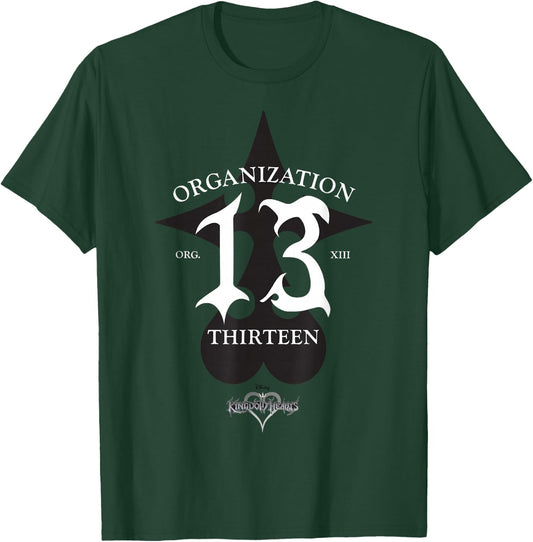 Disney Kingdom Hearts Organization Thirteen T-Shirt - T-Shirt | Forest