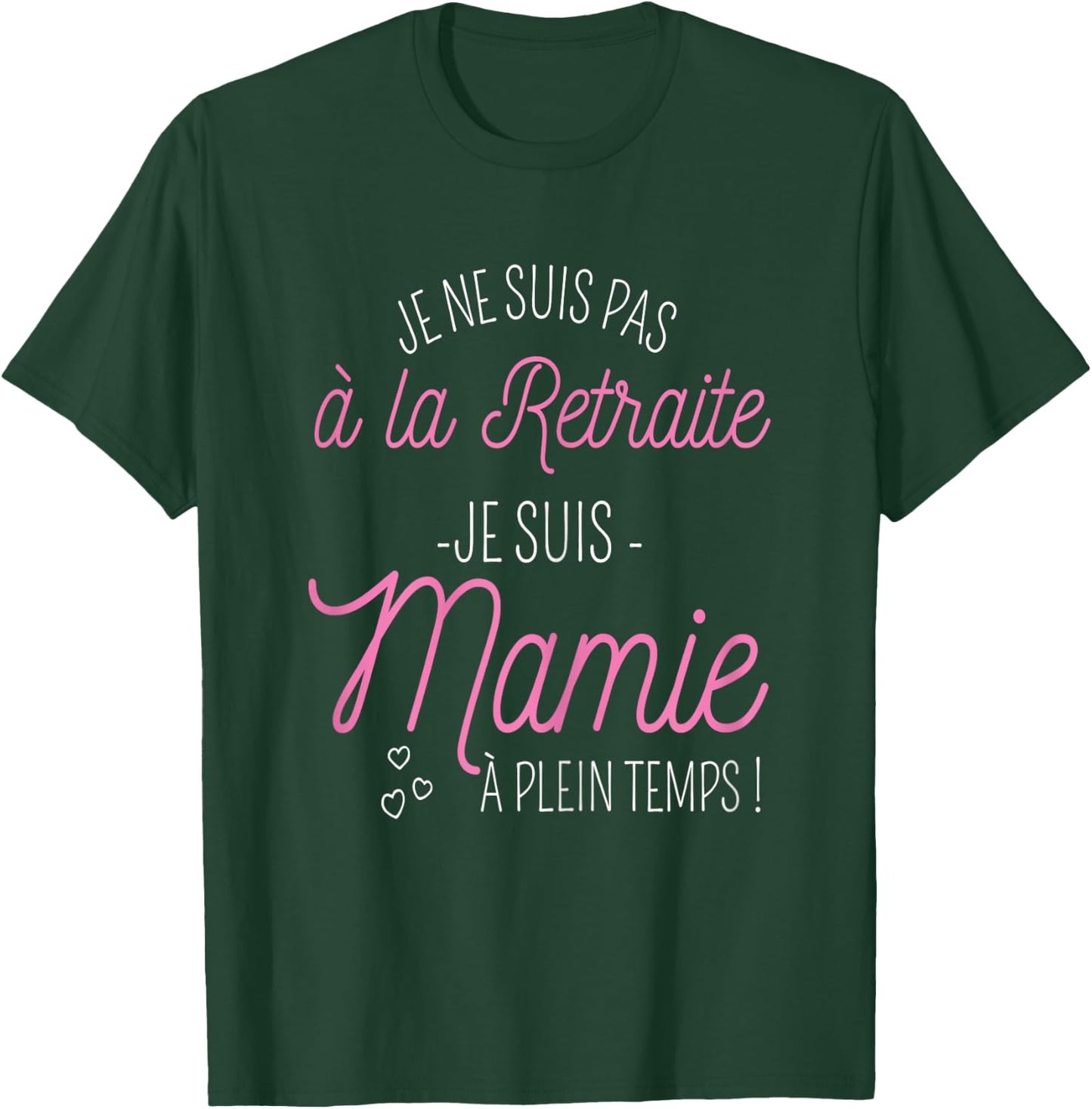 Granny Retired Funny Retirement Gift Grandma Pensioner T-Shirt - T-Shirt | Forest